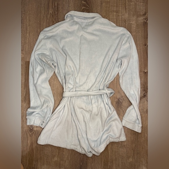 MIKOH Santos Romper Seabreeze Light Blue Terry Cloth - Picture 7 of 13